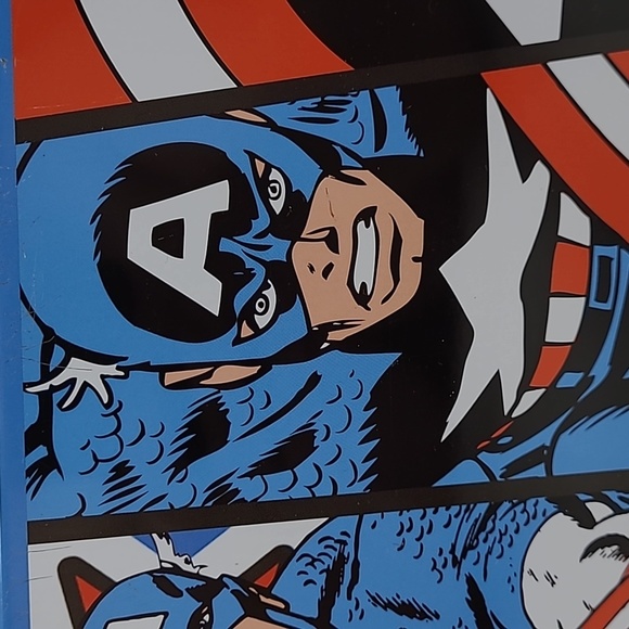 2016 MARVEL CAPTAIN AMERICAN FAN EXPO EXCLUSIVE METAL LUNCH BOX - Picture 12 of 15